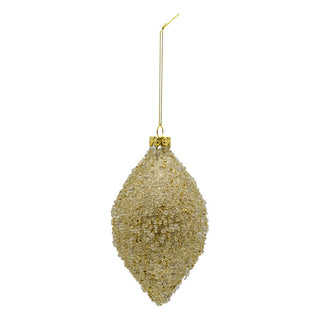 CHAMPAGNE CRYSTAL LONG DROP - GLASS