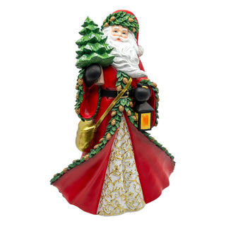 SANTA HOLDING TREE - 47CM