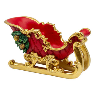 RED AND GOLD SLEIGH