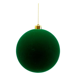 VELVET BALL 15CM - SHATTERPROOF - 4 VARIANTS