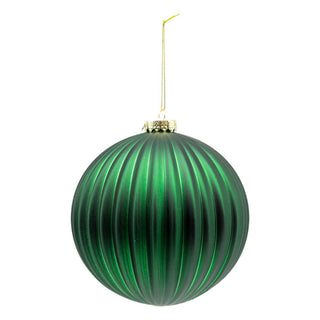 LINED BALL 15CM - SHATTERPROOF - 5 VARIANTS