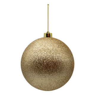 GLITTER BALL 15CM - SHATTERPROOF - 5 VARIANTS