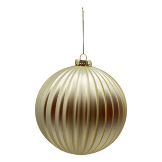 LINED BALL 15CM - SHATTERPROOF - 5 VARIANTS
