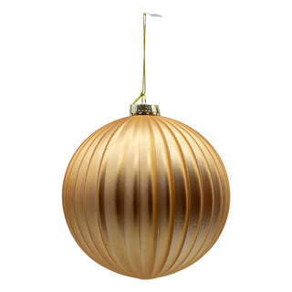 LINED BALL 15CM - SHATTERPROOF - 5 VARIANTS