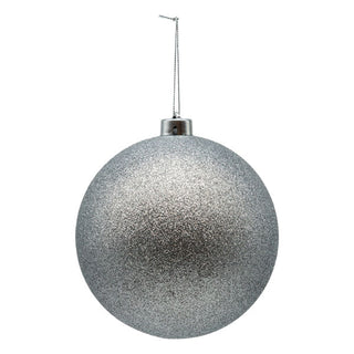 GLITTER BALL 15CM - SHATTERPROOF - 5 VARIANTS