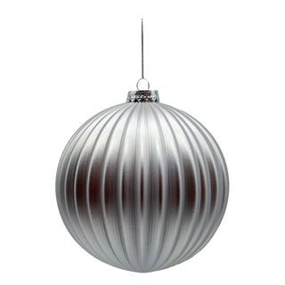 LINED BALL 15CM - SHATTERPROOF - 5 VARIANTS