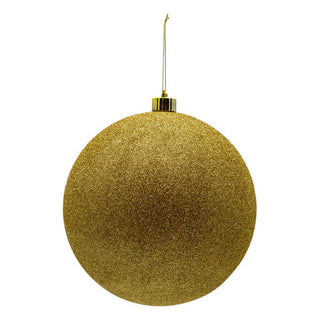 GLITTER BALL 20CM - SHATTERPROOF - 5 VARIANTS