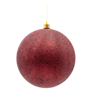 GLITTER BALL 20CM - SHATTERPROOF - 5 VARIANTS
