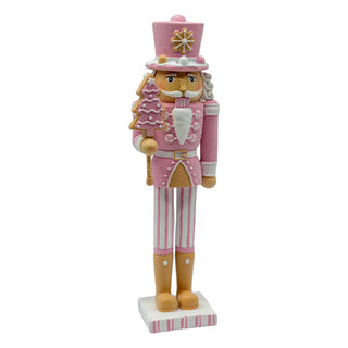 PINK GINGERBREAD NUTCRACKER - 36CM