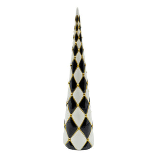 BLACK WHITE TREE - 35CM