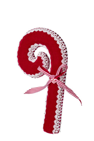 RED CANDY CANE - HANGING ORNAMENT