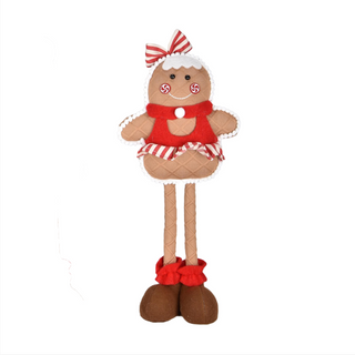 MRS CANDY CHEEKS GINGERBREAD W/ ADJUSTABLE LEGS