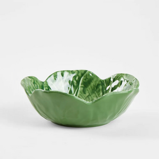 LUXE CABBAGE LEAF BOWL - BOX OF 6