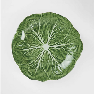 LUXE CABBAGE LEAF DINNER PLATE - BOX OF 6