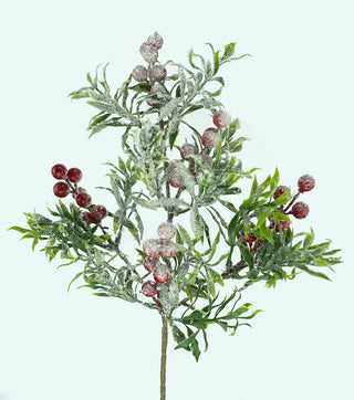 FROSTED BERRY SPRAY - 41CM