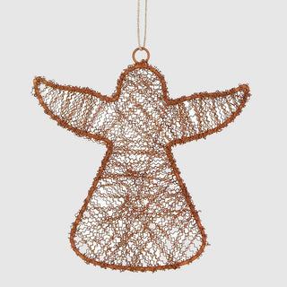 DUSTLE WIRE ANGEL - RUST LARGE