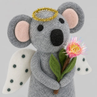 CELESTE KOALA FELT TREE TOPPER