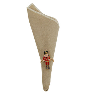 NUTCRACKER NAPKIN HOLDERS - 4 PACK