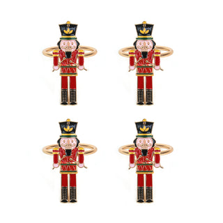 NUTCRACKER NAPKIN HOLDERS - 4 PACK