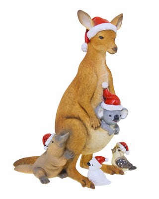 CHRISTMAS KANGAROO & FRIENDS - 20CM