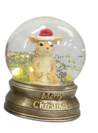 AUSTRALIAN ANIMALS SNOW GLOBE- 4 VARIANTS