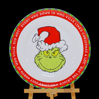 GRINCH EVERY WHO PLATE - 27CM