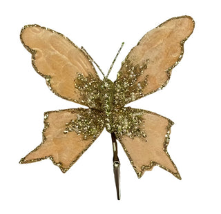 VELVET BUTTERFLY GOLD 19CM