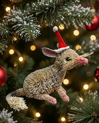 AUSSIE CHRISTMAS HANGING ORNAMENT - BILBY 7-9 CM