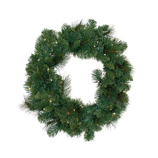 VERMONT WREATH 50 LED 60CM MEDIUM