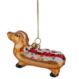 SAUSAGE DOG HOTDOG - GLASS