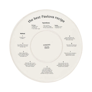 SERVING PLATE - PAVLOVA