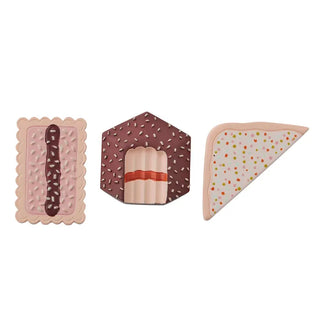 TUCKER RESIN FRIDGE MAGNETS -SET OF 3