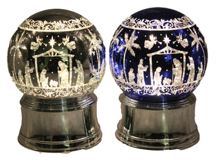 WATERBALL NATIVITY - LED GLITTER GLOBE