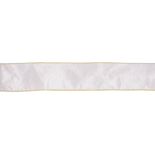 10 CM WHITE VELVET RIBBON
