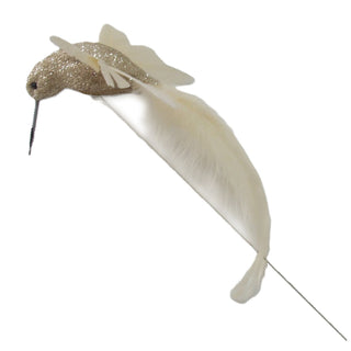 CHAMPAGNE HUMMINGBIRD ON STICK