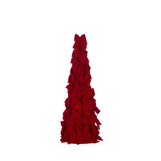 60 CM RED BOW TREE