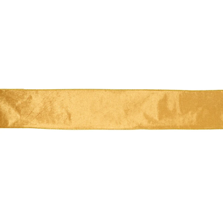 10 CM GOLD VELVET RIBBON