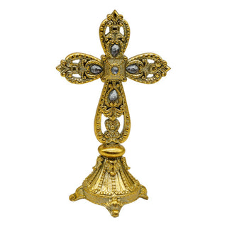 ELEGANT CROSS STANDING - 23CM