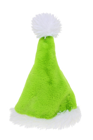 GREEN & WHITE SANTA HAT