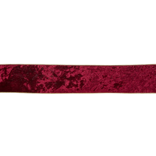 10 CM BURGUNDY VELVET RIBBON