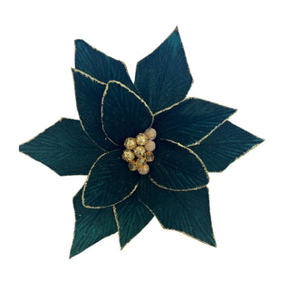 EMERALD GREEN GOLD POINSETTIA