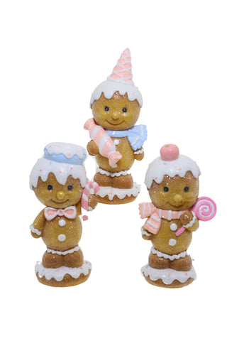 GINGERBREAD MEN WITH CANDY - 3 VARIANTS