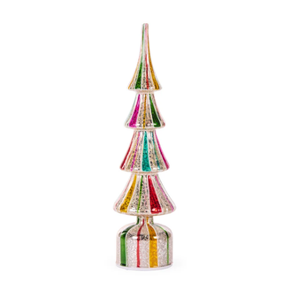 39CM COLOURFUL MERCURY ROTATING TREE