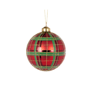 TRADITIONAL TARTAN BAUBLE
