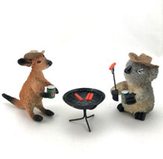 AUSSIE BLOKES AT BBQ - 3 PIECE NOVELTY SET