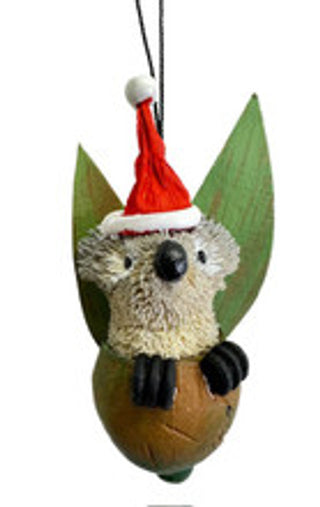 AUSSIE CHRISTMAS HANGING ORNAMENT - GUMNUT BABY 6-7CM
