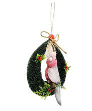AUSSIE CHRISTMAS DOOR HANGER WREATH - GALAH 15CM