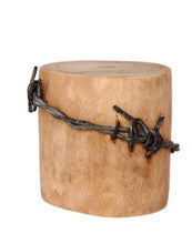 AUSSIE CHRISTMAS BARBED LOG
