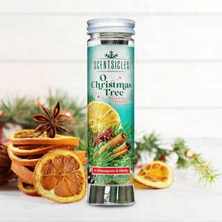 SCENTSICLES SCENTED ORNAMENT STICKS, CHRISTMAS TREES - 6CT BOTTLE