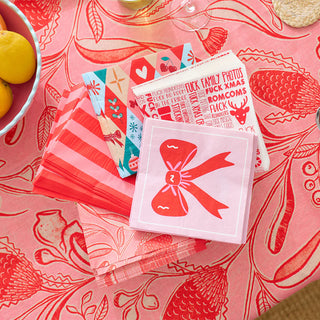 FESTIVE PAPER NAPKINS - 20PC